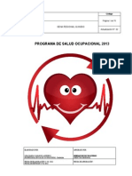 Programa de Salud Ocupacional Quindío 2014