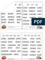 Grupo de Palavras 1º Ano - Cad. Leitura