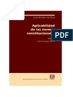 Aplicabilidad de La Norma Constitucional