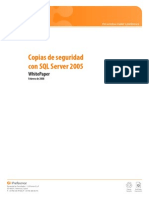 Copias de Seguridad Con SQL Server 2005