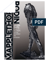 Exposition Mapplethorpe-Rodin - dossier de presse