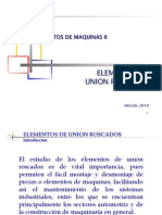 Elementos de unión roscada.