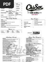 Download ChiSox Bar  Grill Menu by stephanie_iovieno SN214481247 doc pdf