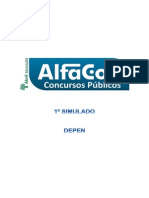 Alfacon Simulado Comentado Depen PDF