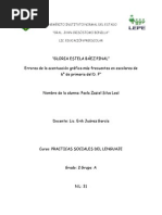 errores de acentuacion