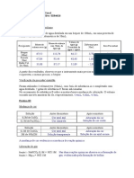 Relatório 2 Química Geral