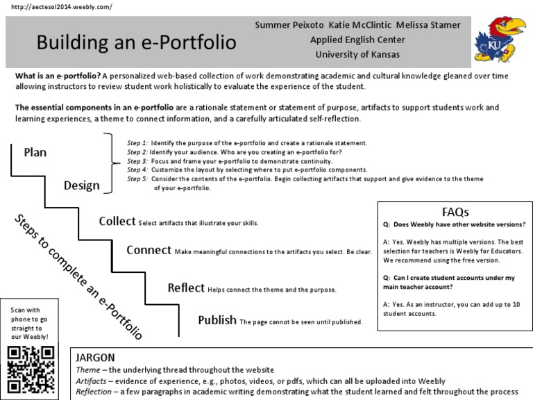 Creating an e-Portfolio Guide | PDF
