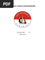 Download makalah Budaya Konsumerisme by tahafe SN214505723 doc pdf