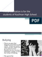 Anti-Bullying Cs
