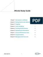 Printable AdWords Study Guide