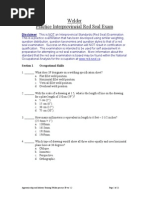 Welder Trade Test Questions and Answers | PDF | Welding | Construction