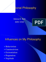 Educational Philosophy EDB 5-16-08