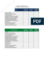 Adult Learner Self-Assessment-Ms Office 2010-13 Core Skills