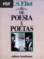 De Poesia e Poetas - Eliot