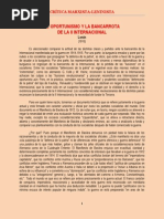 Lenin - El Oportunismo y La Bancarrota de La II Internacional (1916)