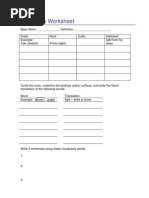 Download Etymology Worksheet by cindyseki SN21454280 doc pdf