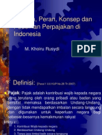 Dasar-dasar Perpajakan Pertemuan 1