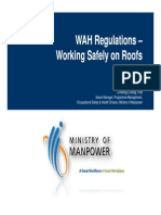 3 - Work at Heights Regulations & Working Safely On Roofs