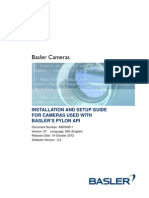 AW00061107000 - Install and Setup Guide Pylon Cameras