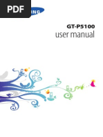 Samsung_Galaxy Tab 2 101 3G GT P5100 User Manual
