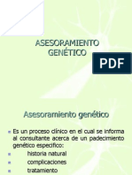 Asesoramiento genético y diagnóstico prenatal