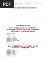 Produtos Limpeza e Cosmeticos