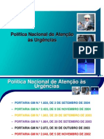 Política Nacional de Atenção às Urgências