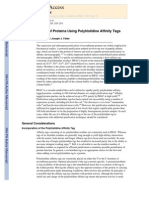 Purification of Proteins Using Polyhistidine Affinity Tags