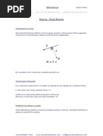 Download Rigid Bodiesstaticsmechanics notes from A-level MathsTutor by A-level Maths Tutor SN21458251 doc pdf