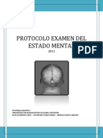 Examen Mental Ejemplo