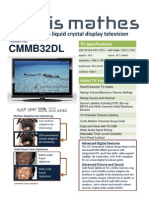 New CM 32 Spec Sheet NC