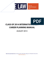 2013 LLM Career Planning Manual