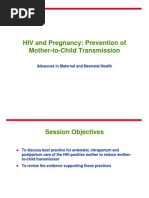 HIV and Pregnancy Prevention of Mother-To-Child Transmission