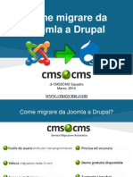 Come Migrare Da Joomla A Drupal