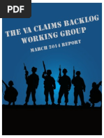 The VA Claims Backlog Working Group March 2014 Report