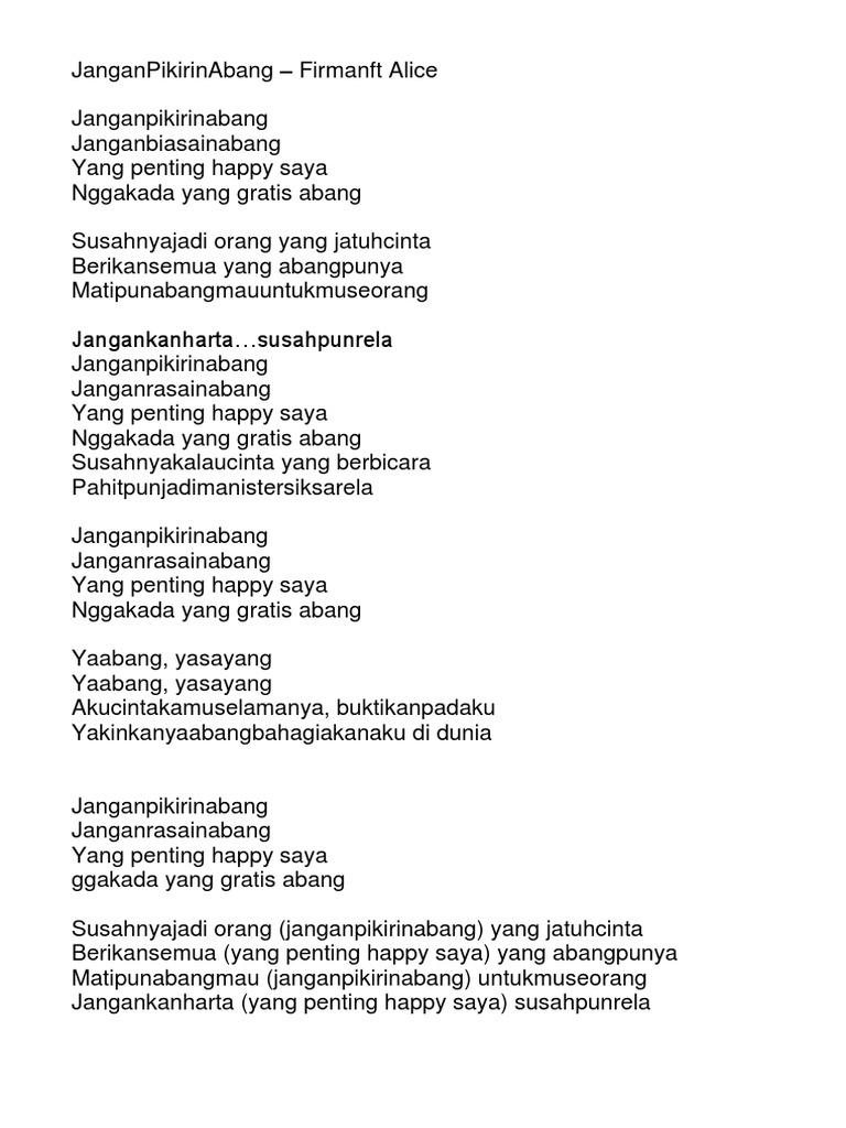 Lirik Usai Sudah Semua Berlalu - Nuring