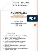 Analisis Dan Desain Sistem Informasi