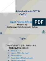 NE 110 Liquid Penetrant Testing Introduction