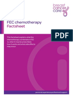 Fec-chemotherapy Fact Sheet