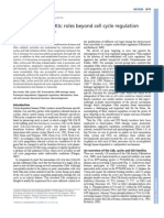 CDKS, Cyclins and CKIs Roles Beyond Cell Cycle Regulation. 2013