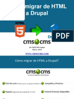 Cómo migrar de HTML a Drupal con CMS2CMS