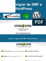 Cómo migrar de SMF a  WordPress con CMS2CMS
