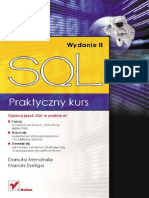 Praktyczny Kurs SQL. Wydanie II Ebook