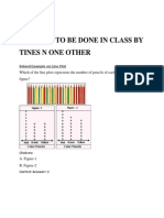 Line Plot Activity To Be Done in Class by Tines N One Other