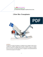 Manual rice transplanter pdf