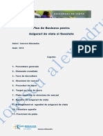 Plan de Business Pentru Asigurari de Viata