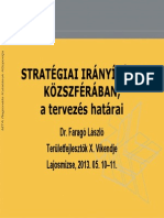 Farago Laszlo Strategiai Iranyitas a Kozszferaban