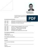 Aurélie Noël CV 2014.pdf - Esthéticienne