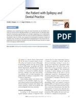 Pratique: Understanding The Patient With Epilepsy and Seizures in The Dental Practice