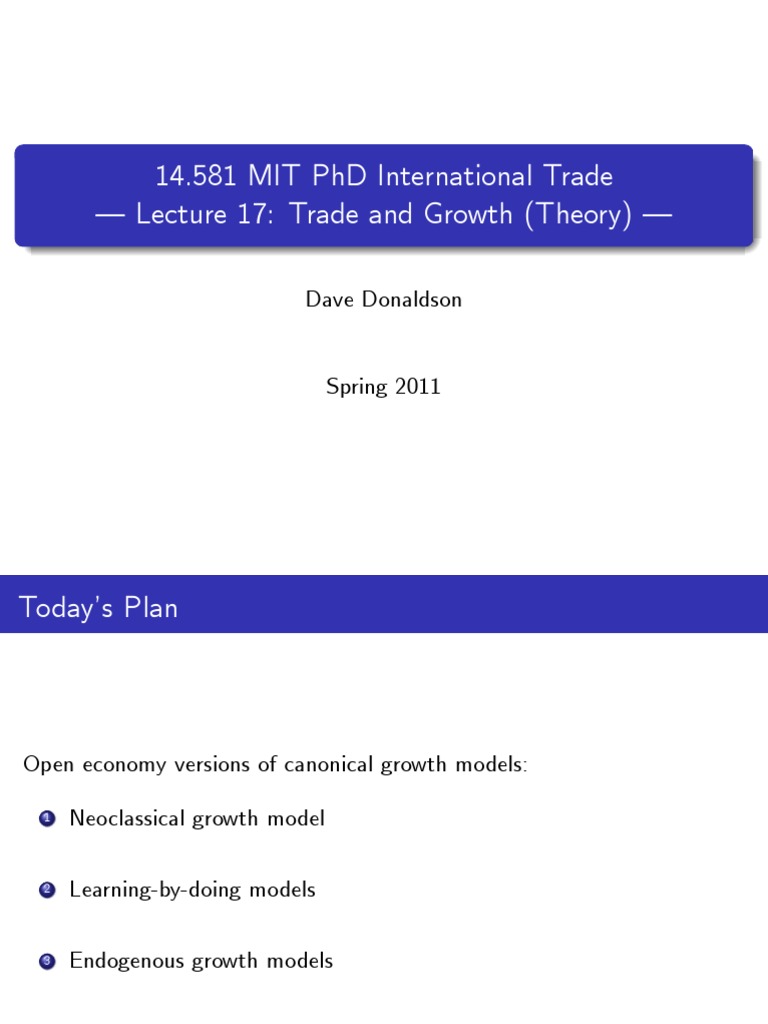 phd international trade